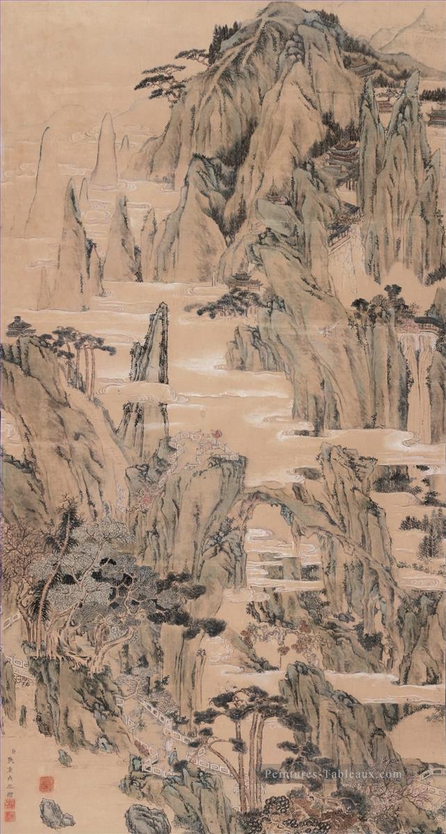 Xiong bingzhen fengshui Art chinois traditionnel Peintures à l'huile